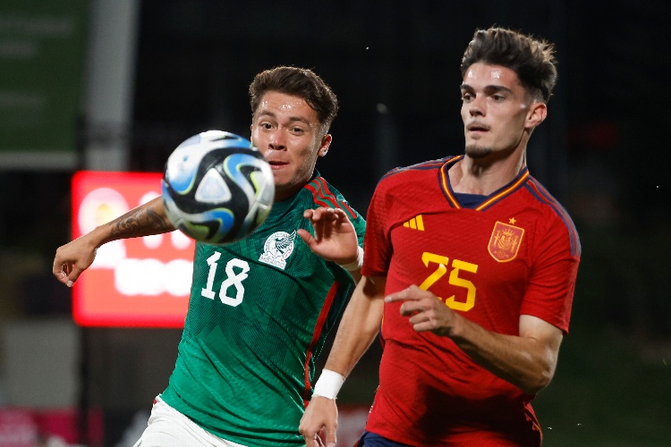 México Sub-21 consigue empate frente a España