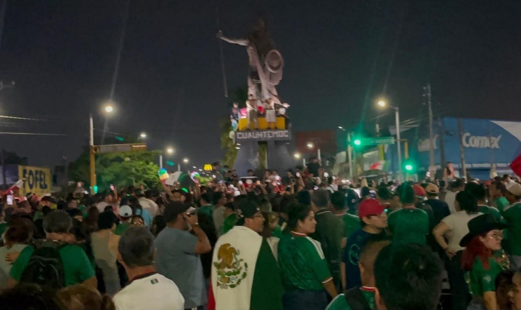 ¡Impresionante! Así se celebró en Veracruz el histórico triunfo de México en el Mundial 2026