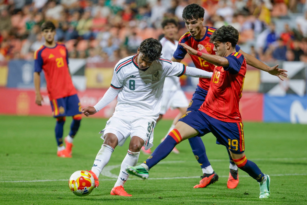 México pierde ante España en duelo de preparación rumbo al Mundial Sub-20